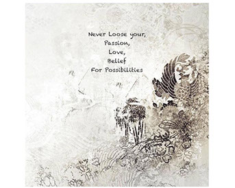 When I loose sight of my direction I ask myself "what set me off in this direction?"This usually reignites the flame, 