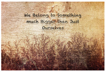 We are all in this together