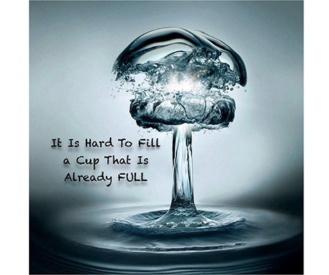 Sometimes we need to look at things from a different perspective and discard what we know to learn what is, ... .