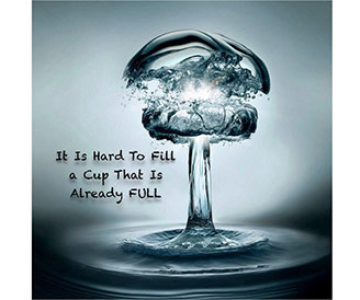 Sometimes we need to look at things from a different perspective and discard what we know to learn what is, ... .